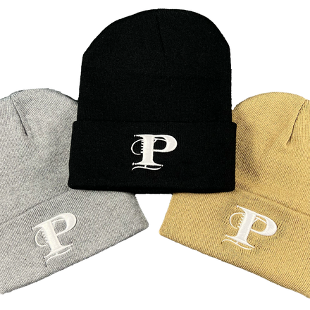 Monogram Long Beanies (OSFM)