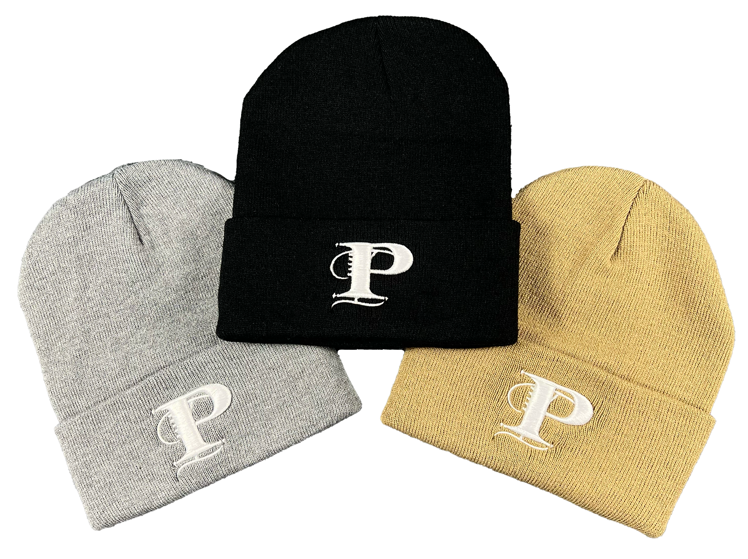 Monogram Long Beanies (OSFM)