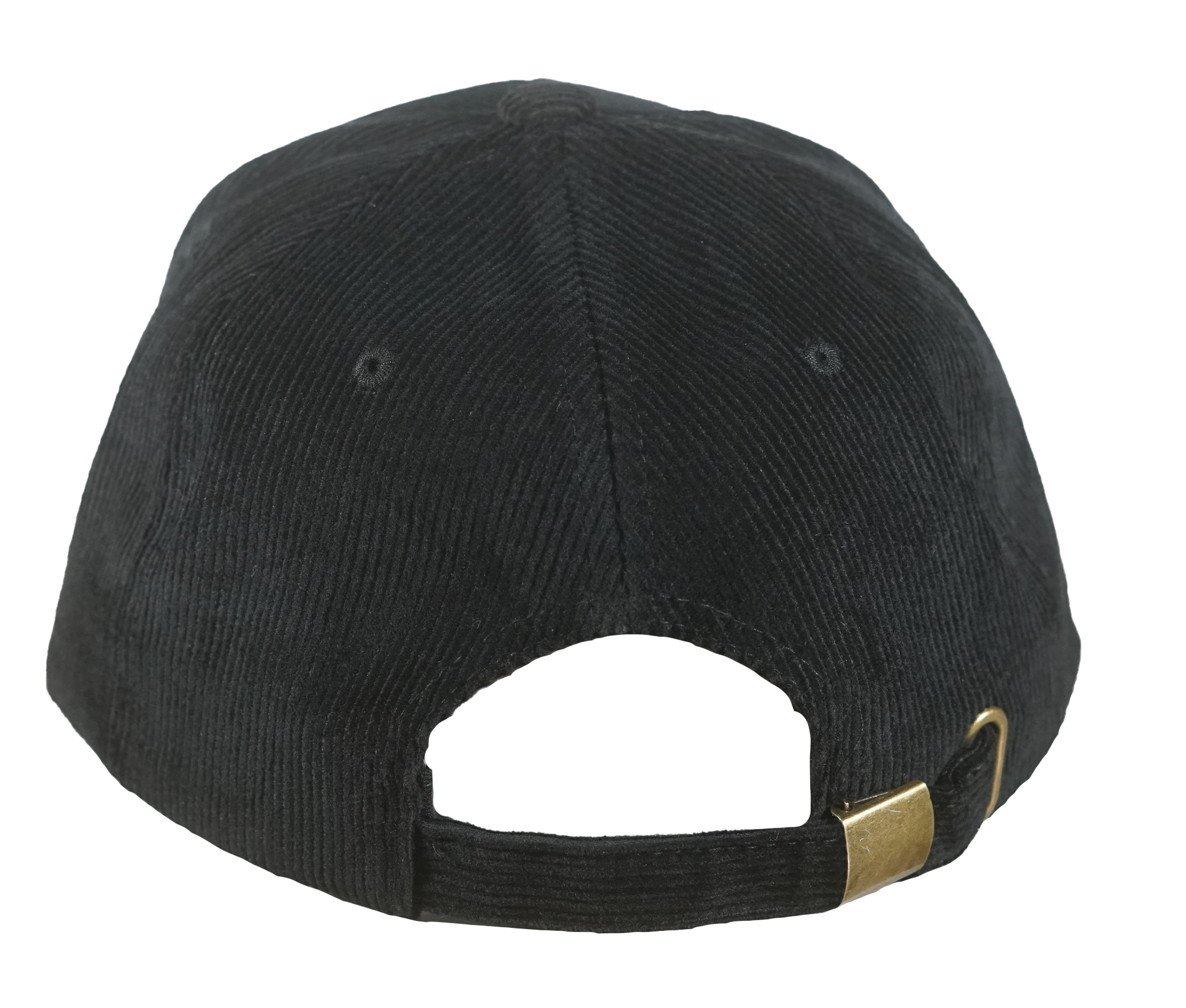 Monogram Corduroy Buckle Hat (BLK)