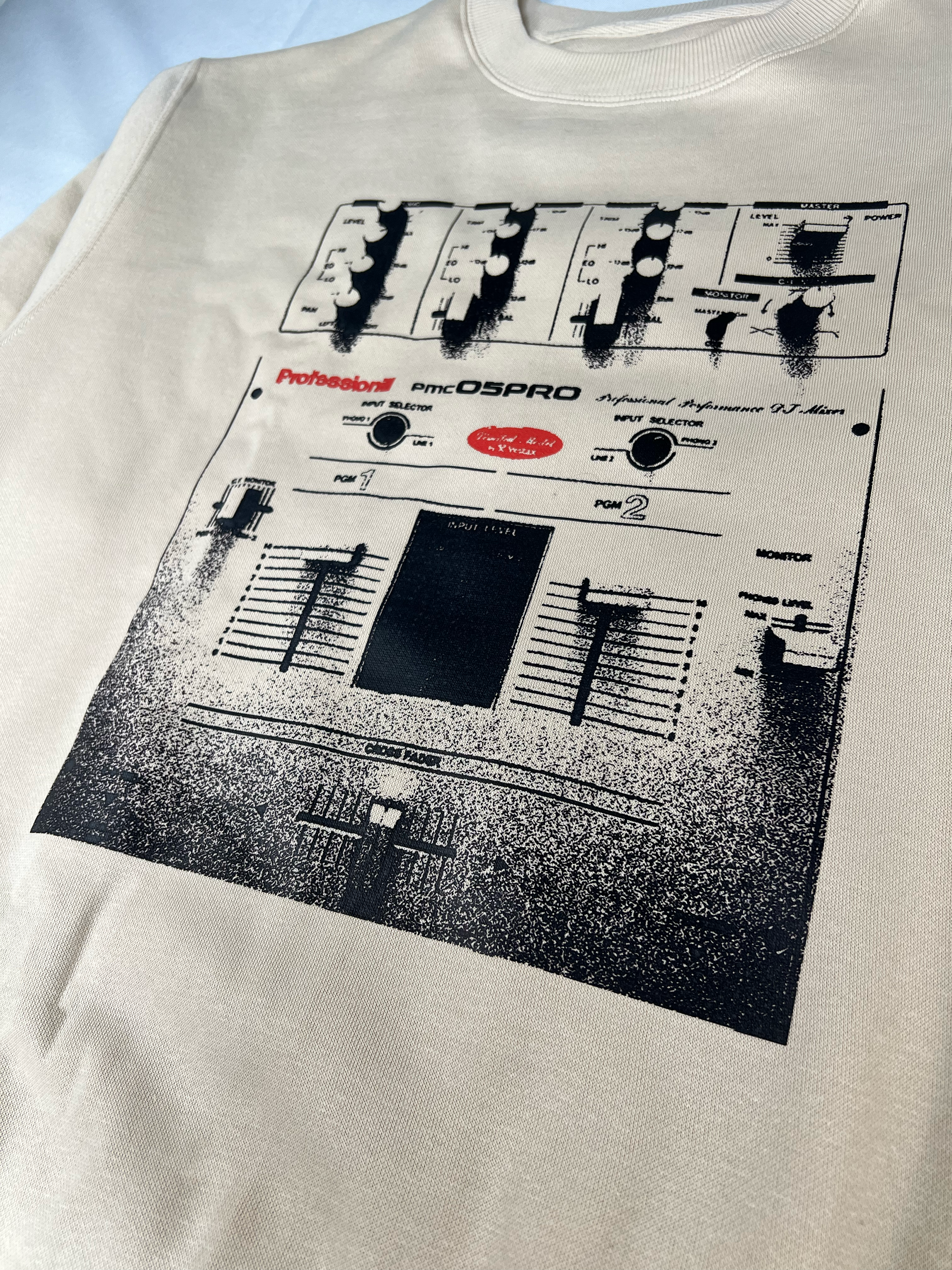 DJ Nostalgia Adult Crew Sweatshirt (Mid Weight)