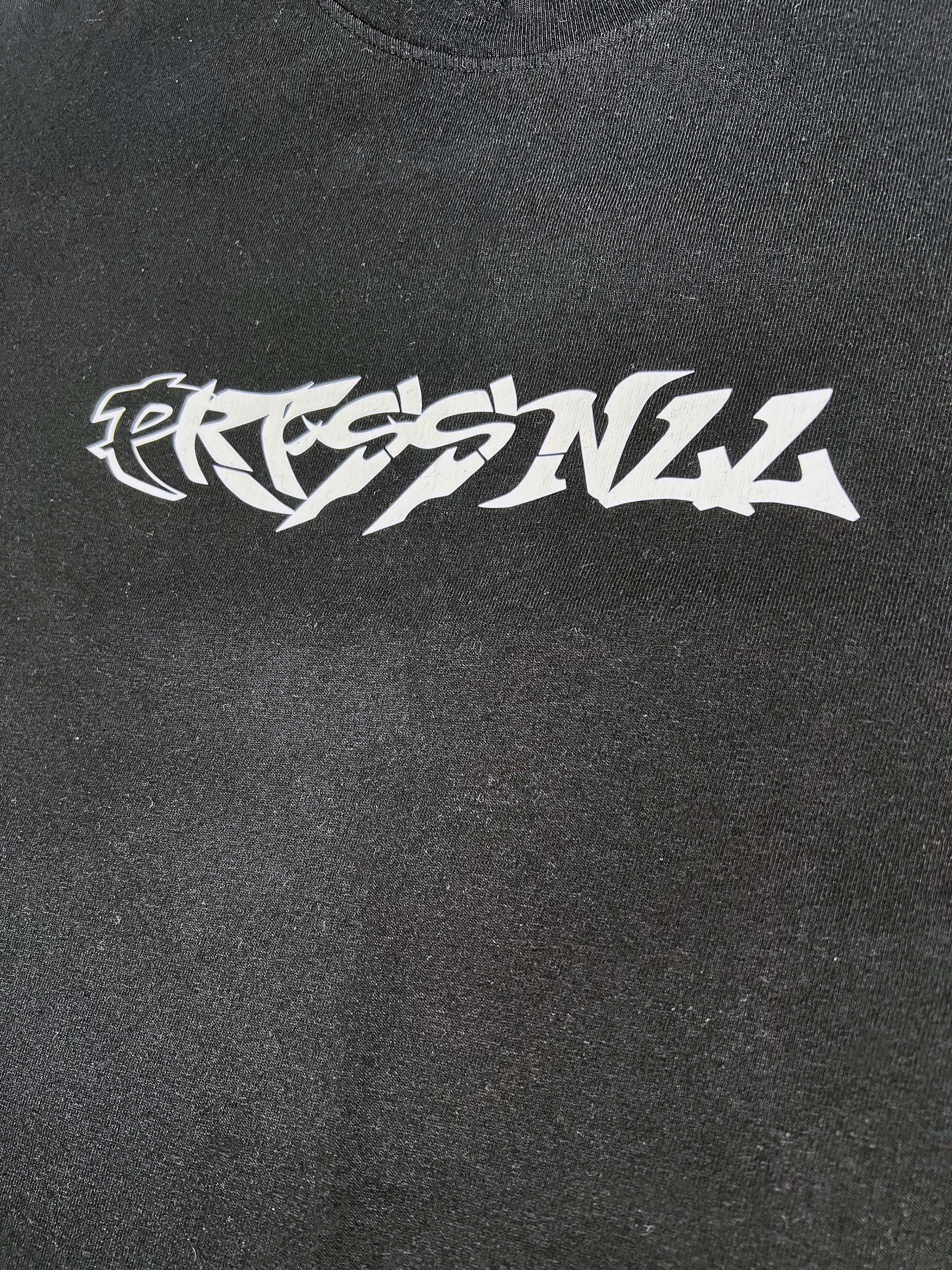 PRFSSNL Adult Tee (Black High Ribbed Collar) (Sand Wide Ribbed Collar)