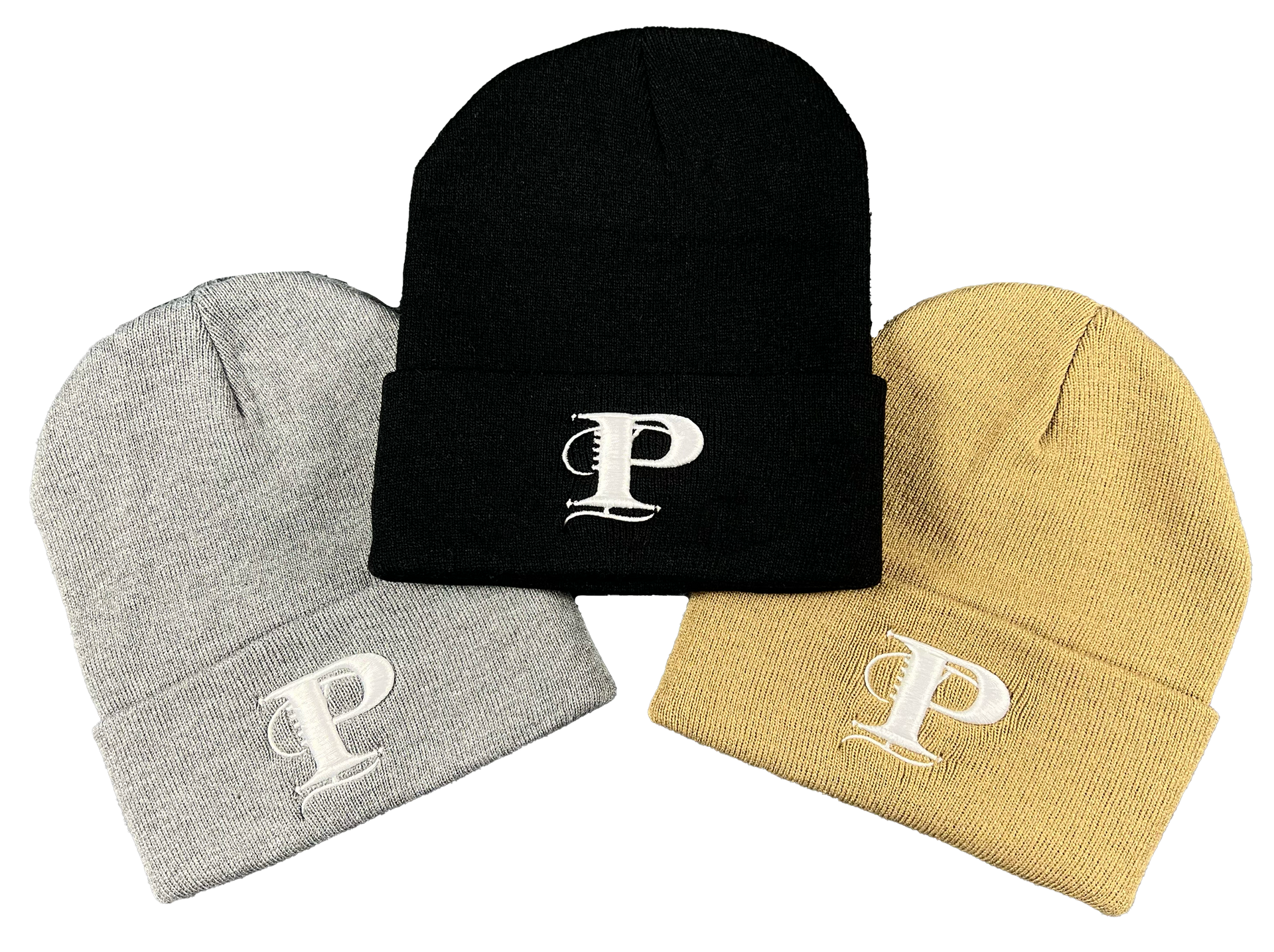 Monogram Long Beanies (OSFM)