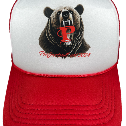 Hungry Bear Trucker (RED/WHT)