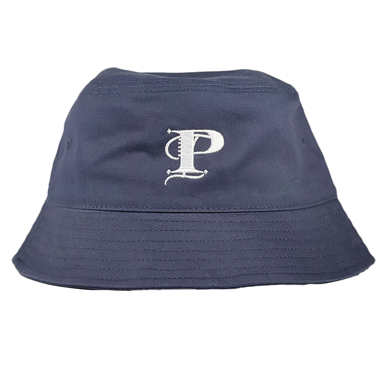 P Monogram Bucket Hat (NVY)