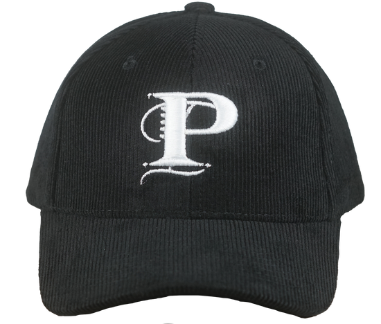 Monogram Corduroy Buckle Hat (BLK)