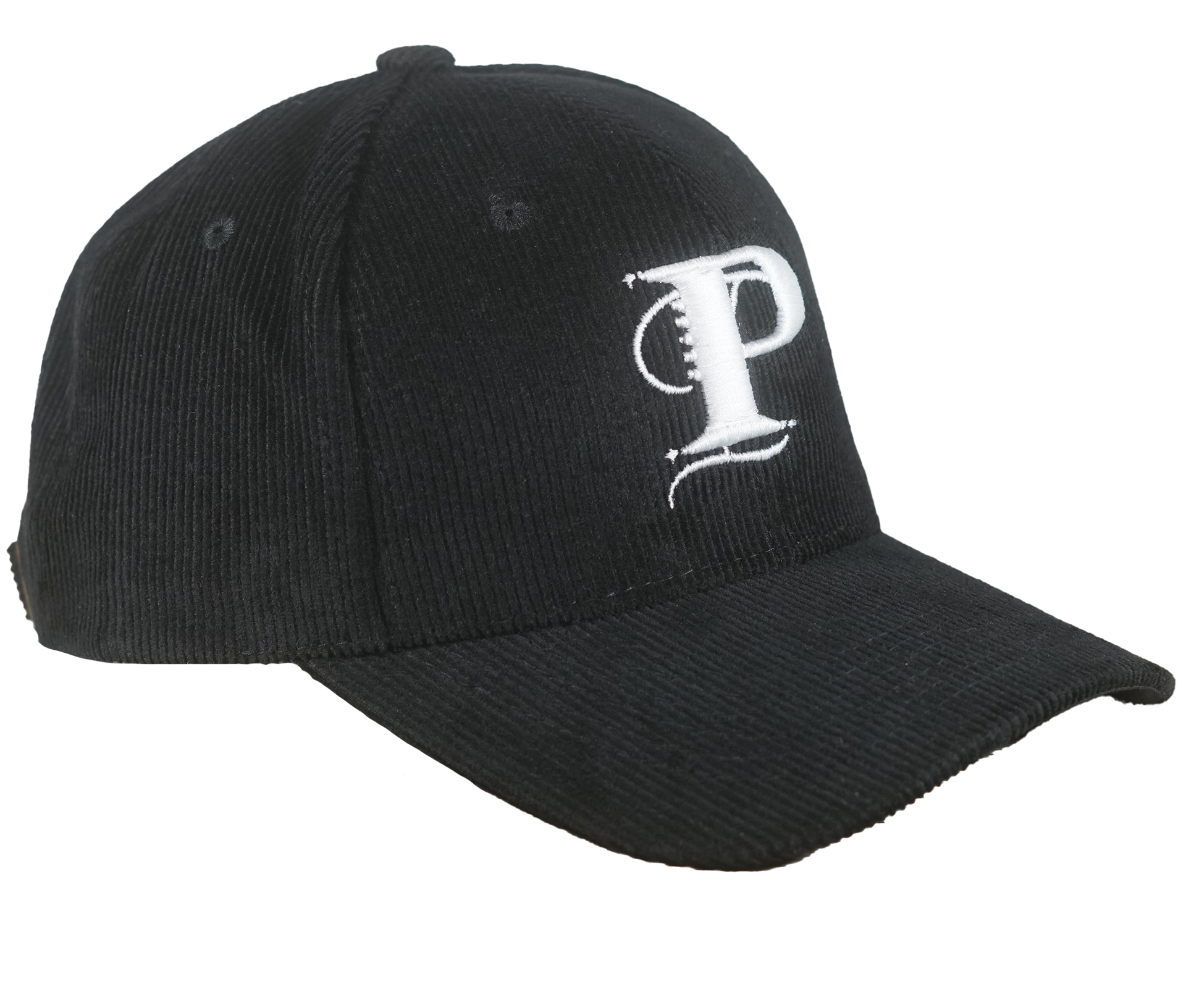 Monogram Corduroy Buckle Hat (BLK)