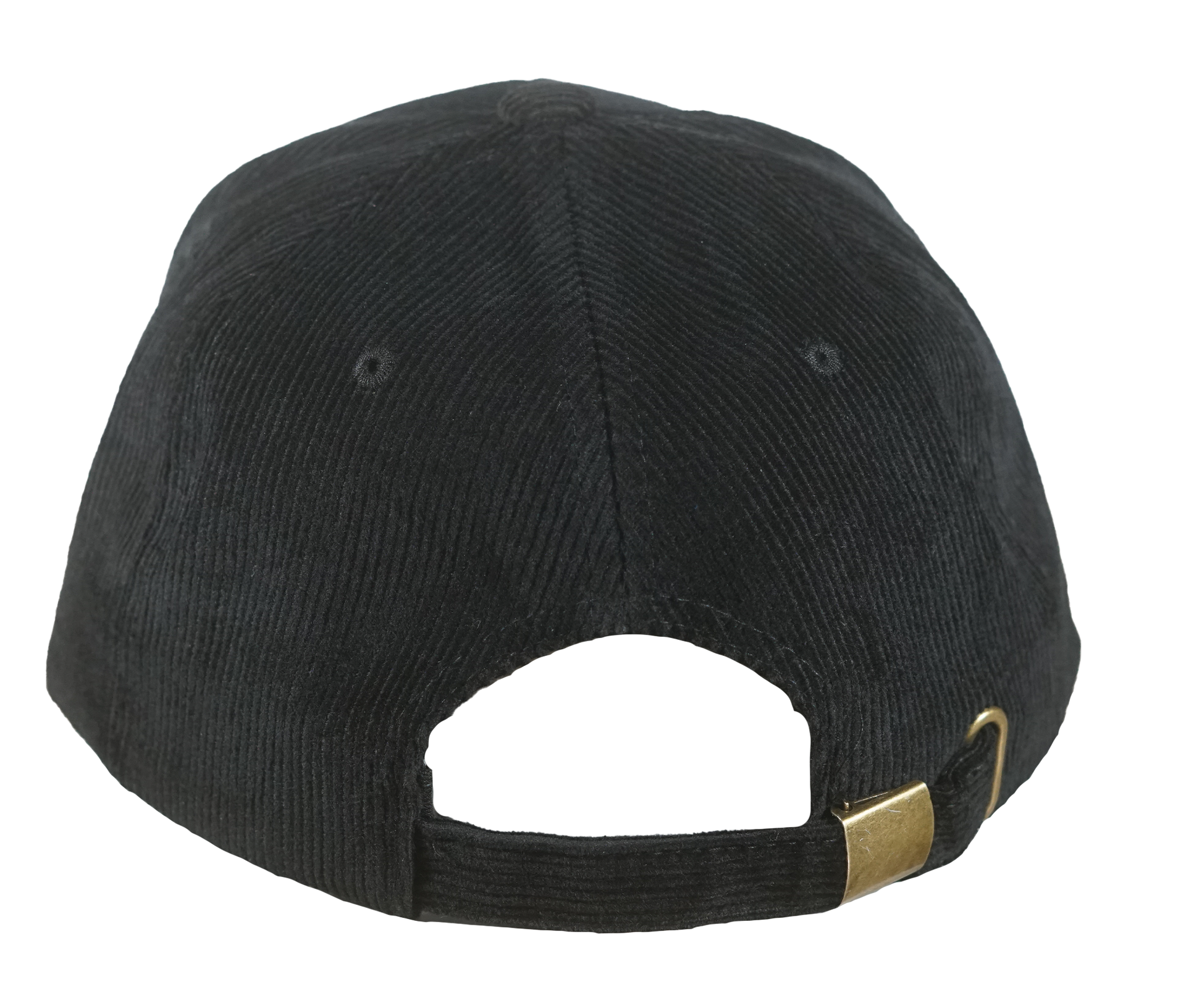 Monogram Corduroy Buckle Hat (BLK)