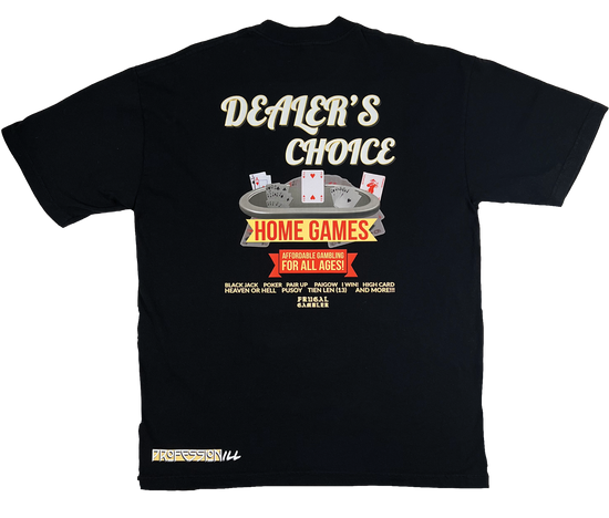 Dealer's Choice Adult Tee (High Ribbed Collar)