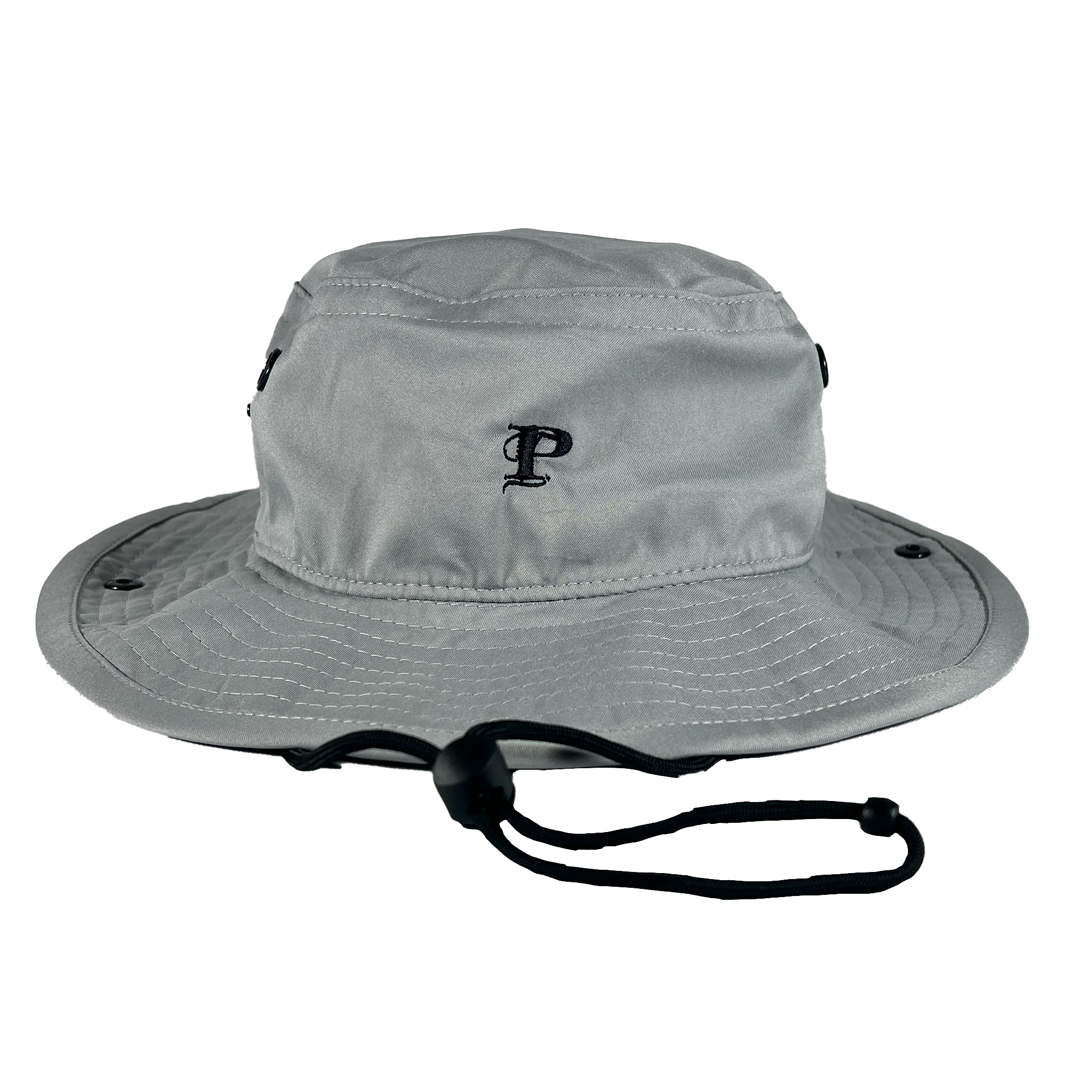 Snap Up Brim Safari Bucket (GRY)