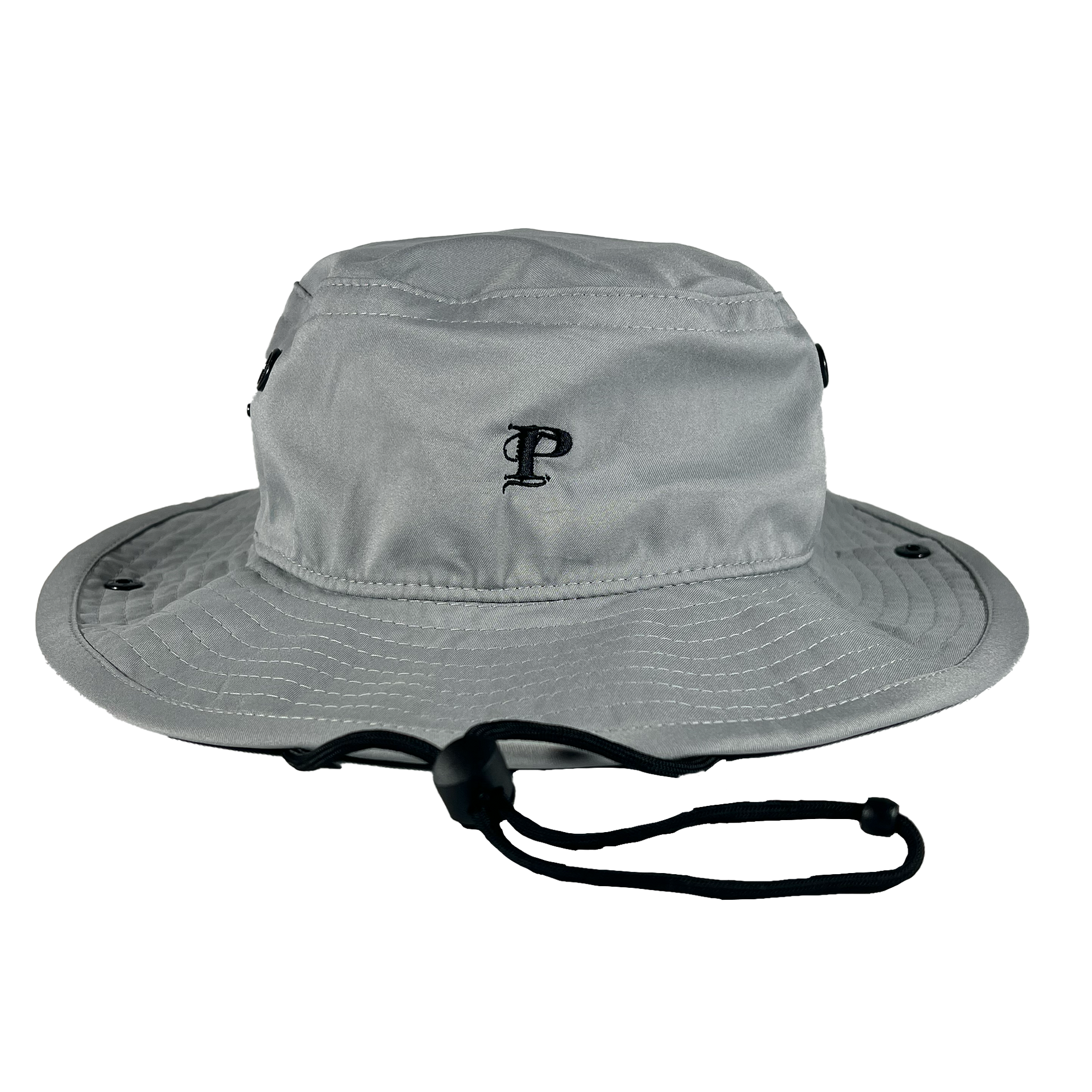 Snap Up Brim Safari Bucket (GRY)