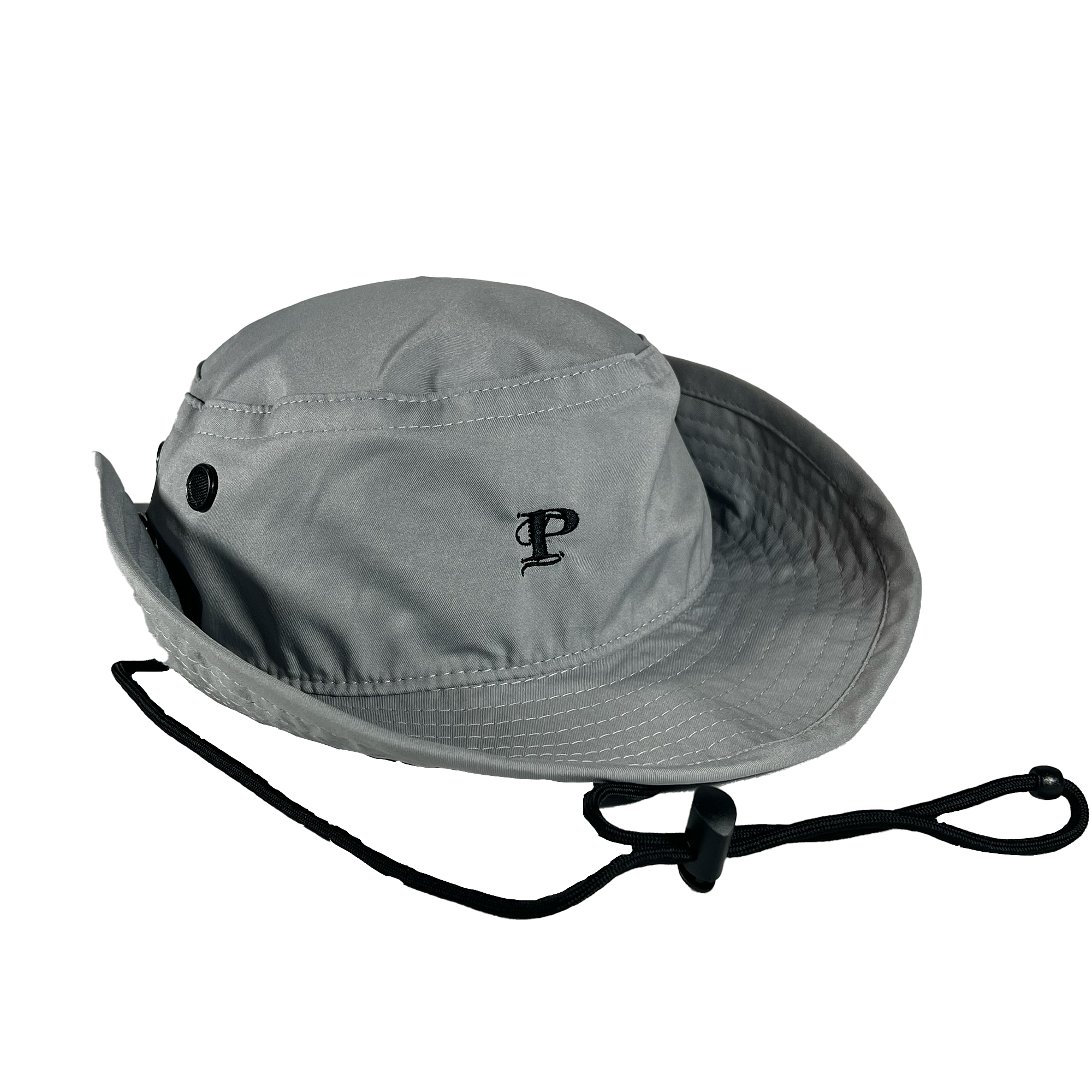 Snap Up Brim Safari Bucket (GRY)