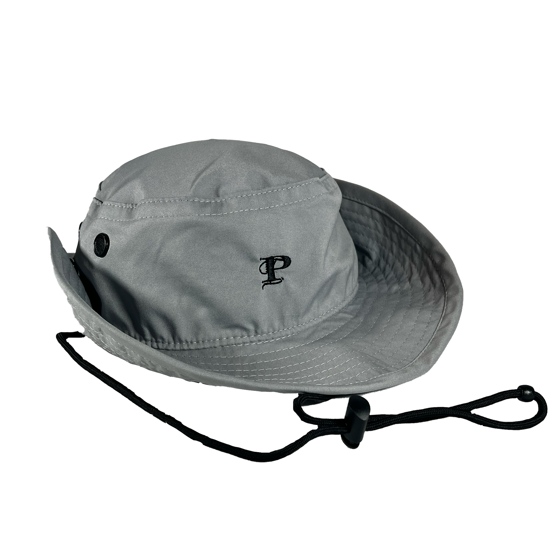 Snap Up Brim Safari Bucket (GRY)