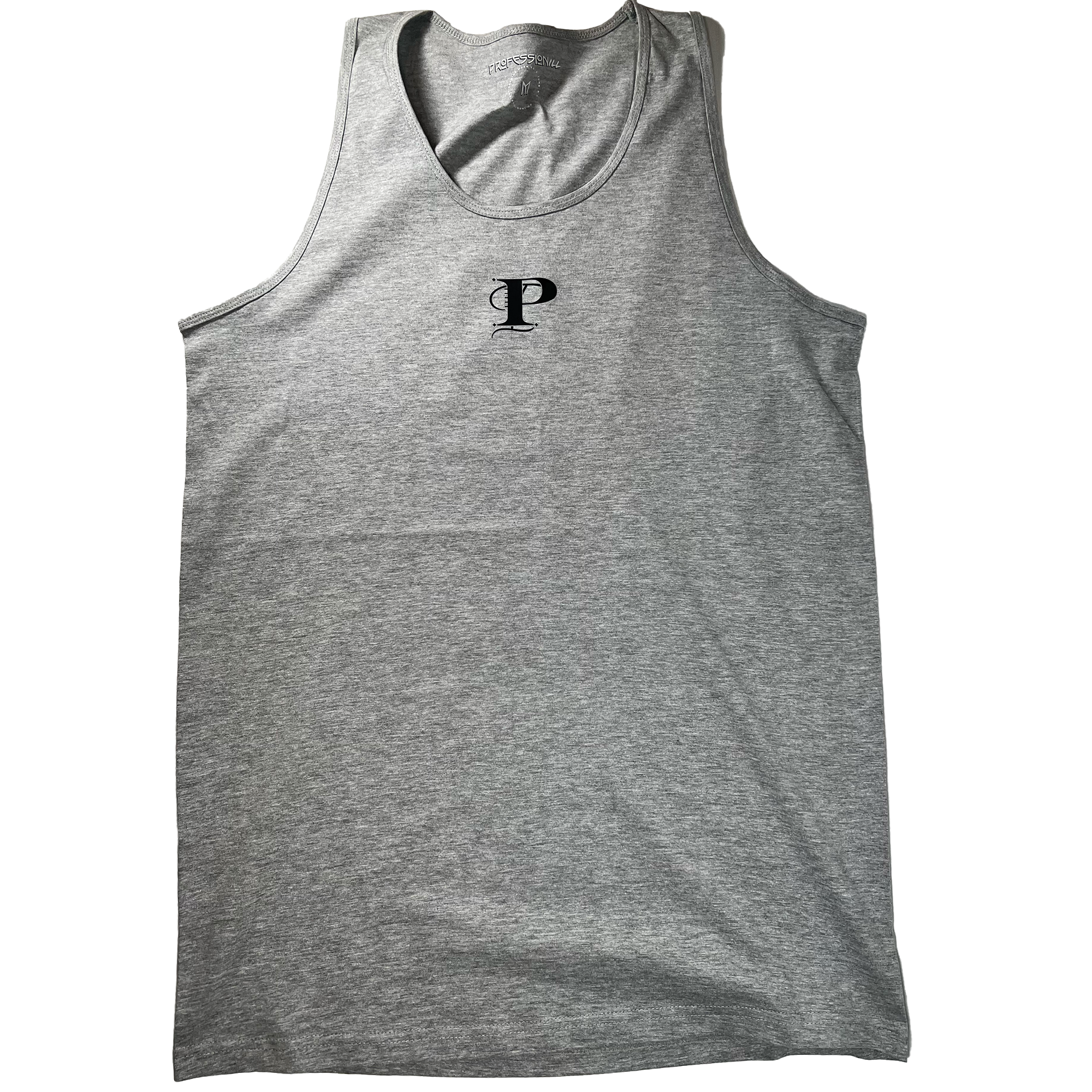 Monogram Adult Tank Top (GRY)