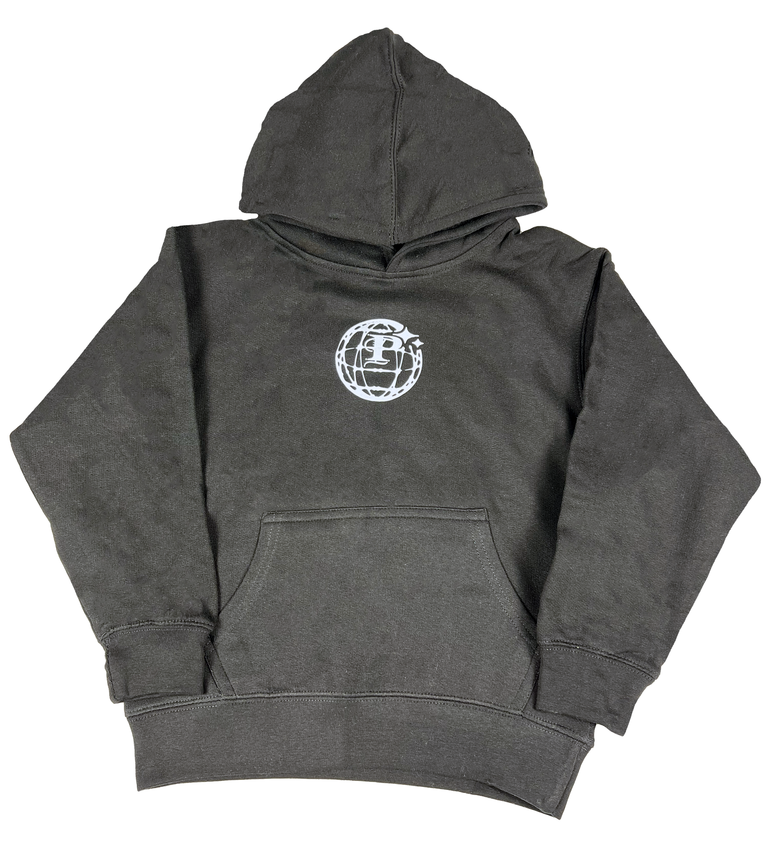 Mono Globe Youth Pullover Hoodie (BLK)