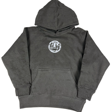 Mono Globe Youth Pullover Hoodie (BLK)