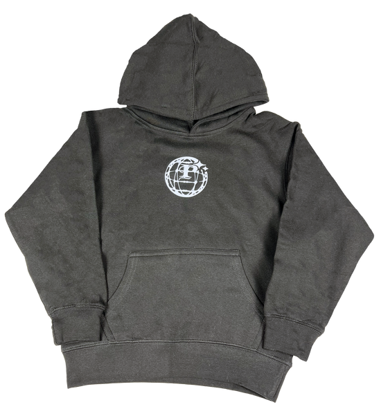 Mono Globe Youth Pullover Hoodie (BLK)