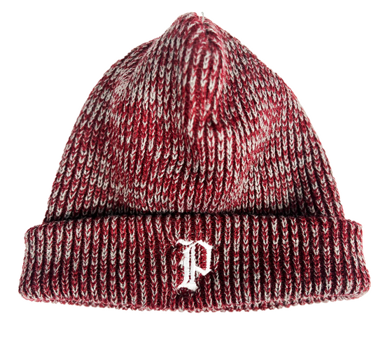 Monogram Ribbed Marled Beanie (OSFM)