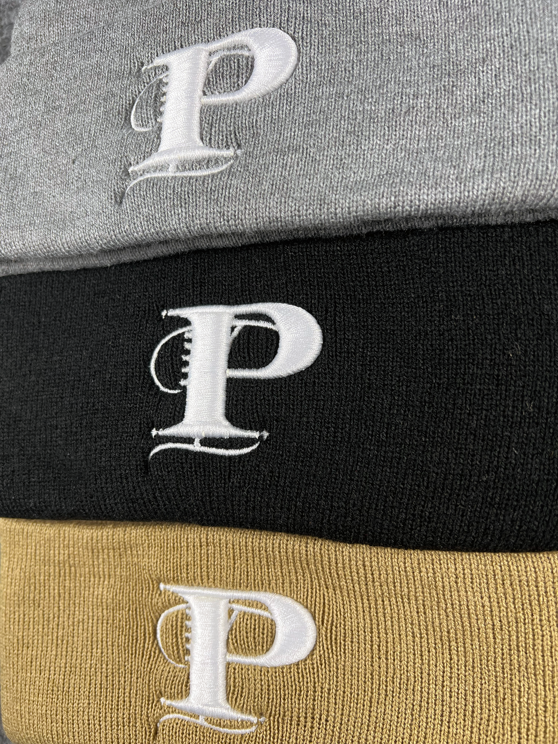 Monogram Long Beanies (OSFM)