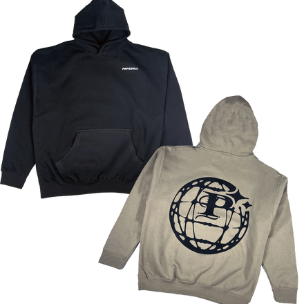 PRFSSNLL Globe Adult Hoodie (Ultra Heavyweight)