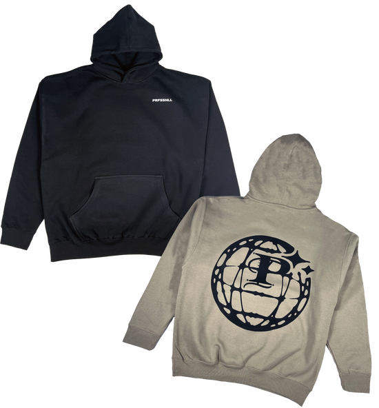 PRFSSNLL Globe Adult Hoodie (Ultra Heavyweight)
