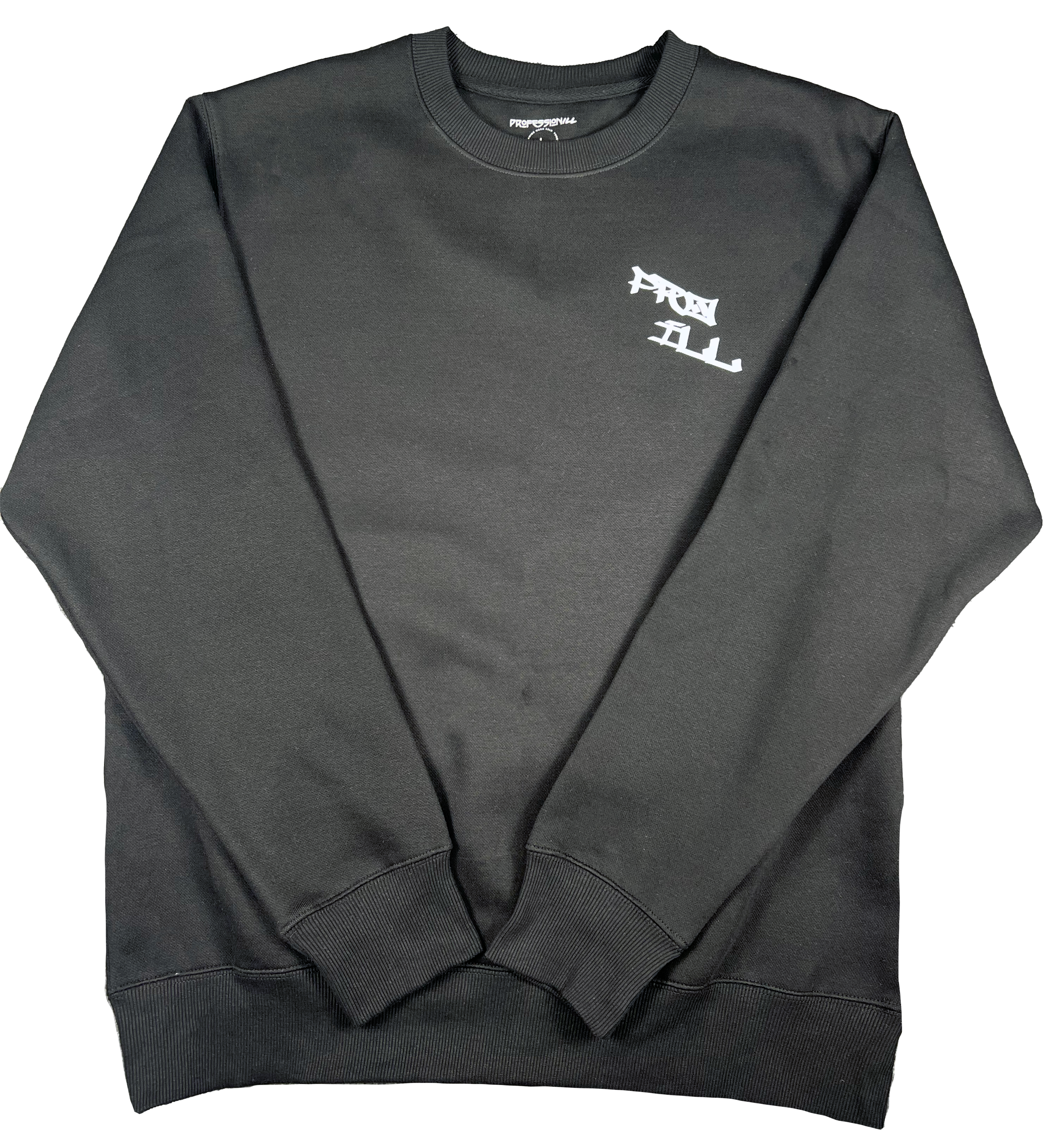 Pro Ill Premium Adult Crew Sweatshirt (BLK)