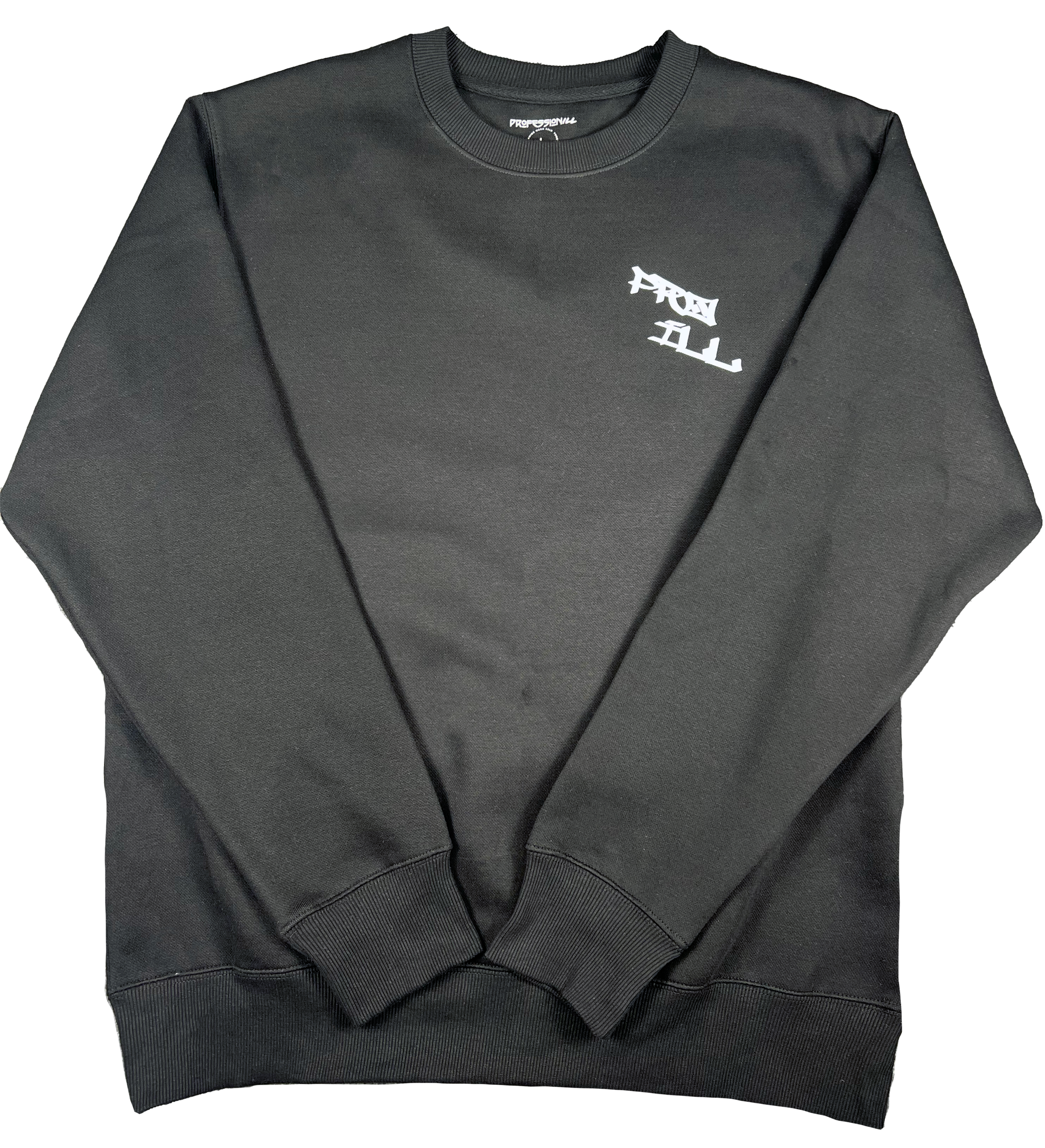 Pro Ill Premium Adult Crew Sweatshirt (BLK)