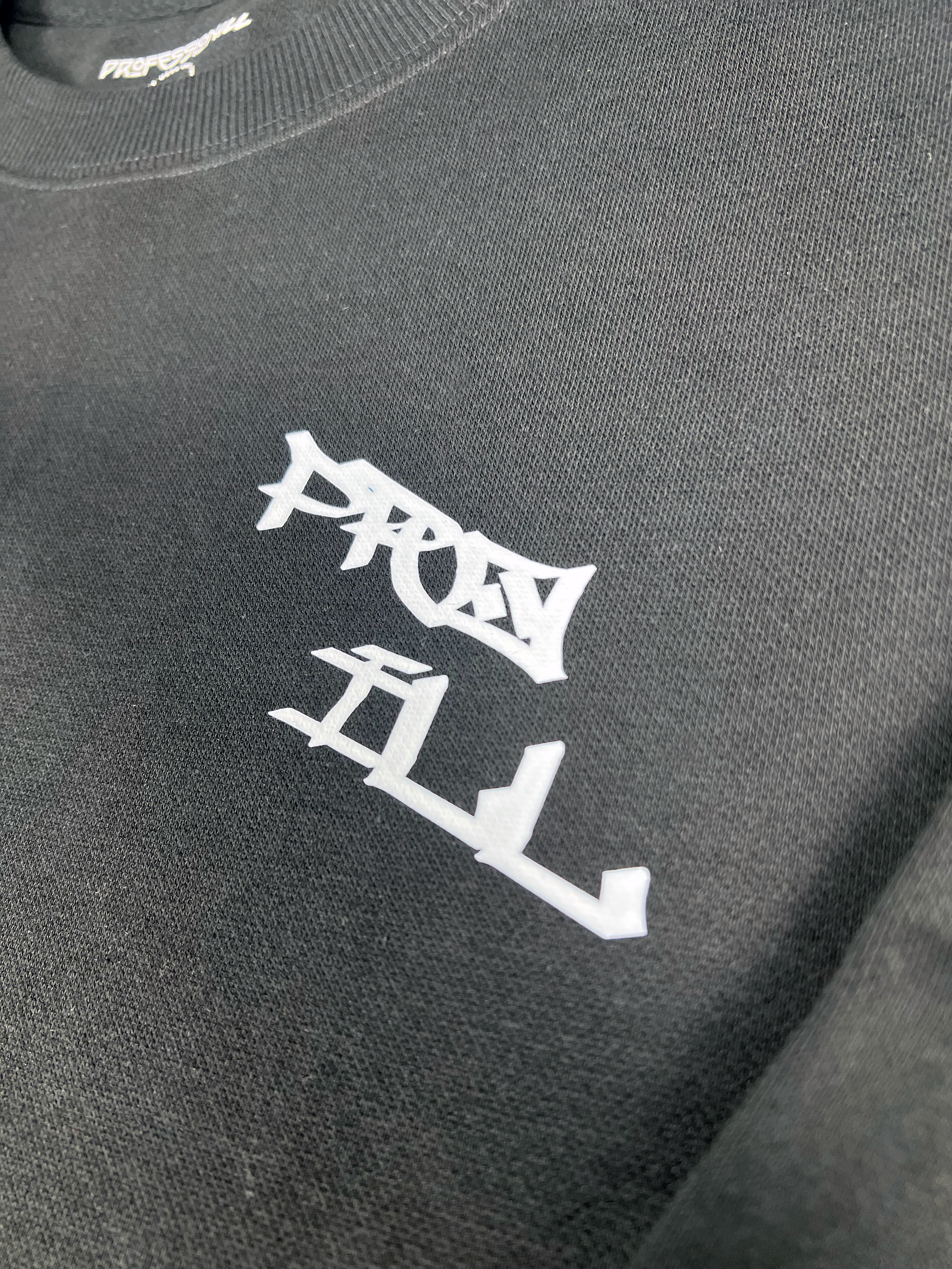 Pro Ill Premium Adult Crew Sweatshirt (BLK)