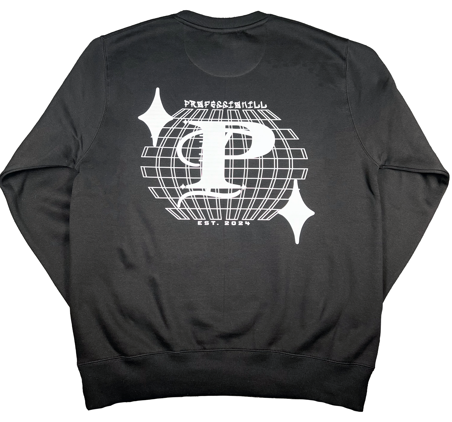 Pro Ill Premium Adult Crew Sweatshirt (BLK)