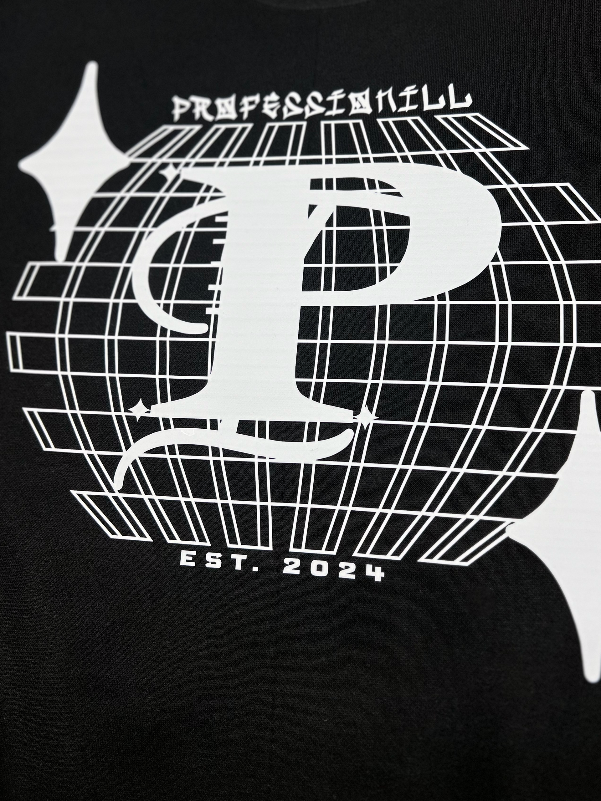 Pro Ill Premium Adult Crew Sweatshirt (BLK)
