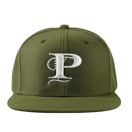 P Monogram Snapback (OLV)