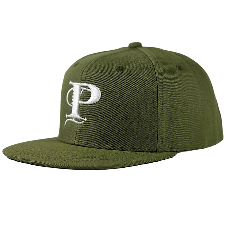 P Monogram Snapback (OLV)