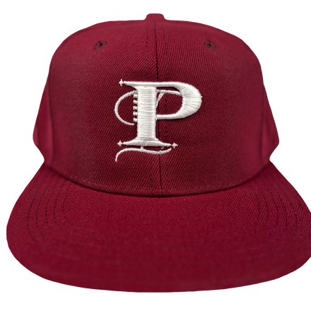 P Monogram Snapback (Wine)