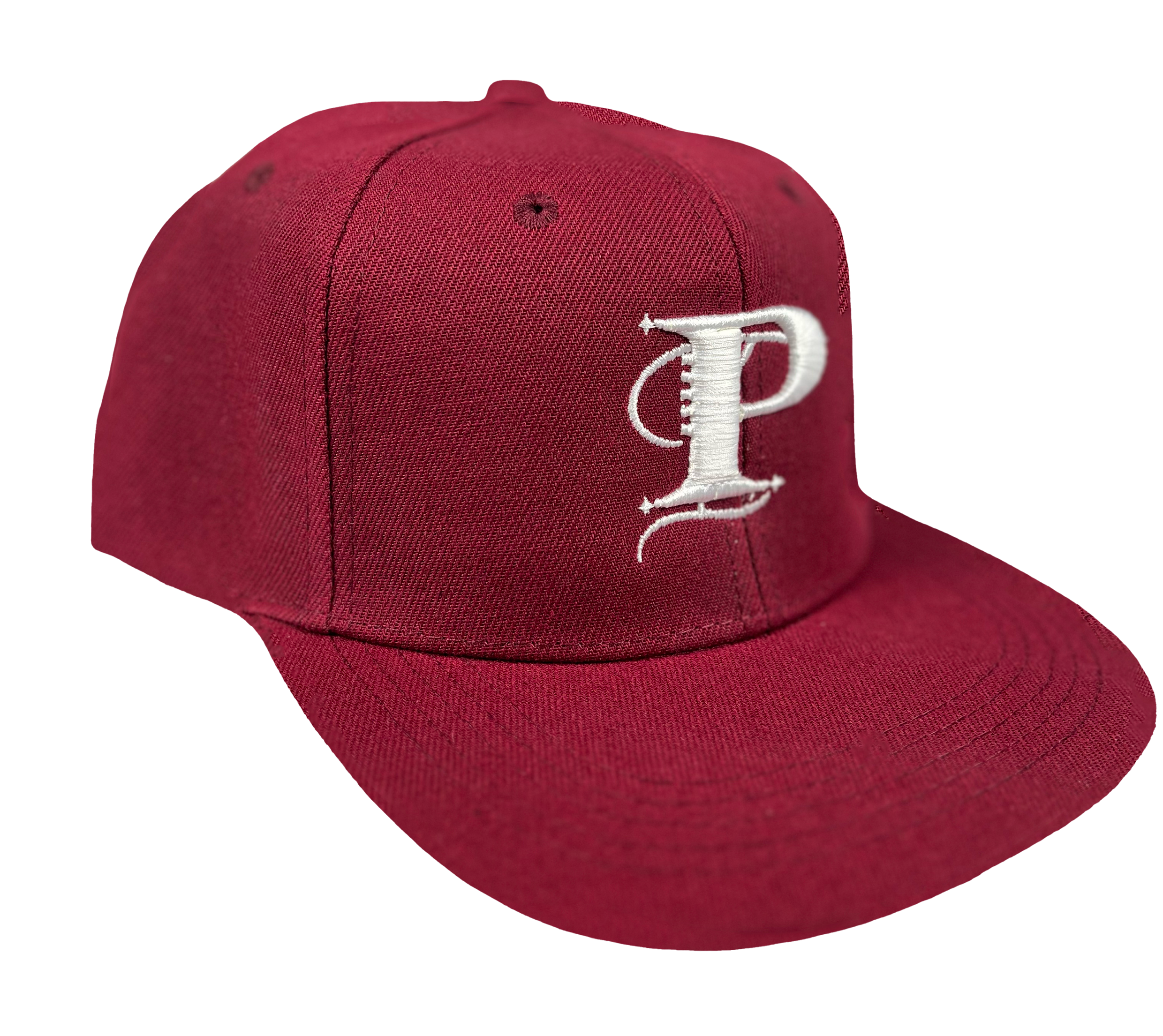 P Monogram Snapback (Wine)