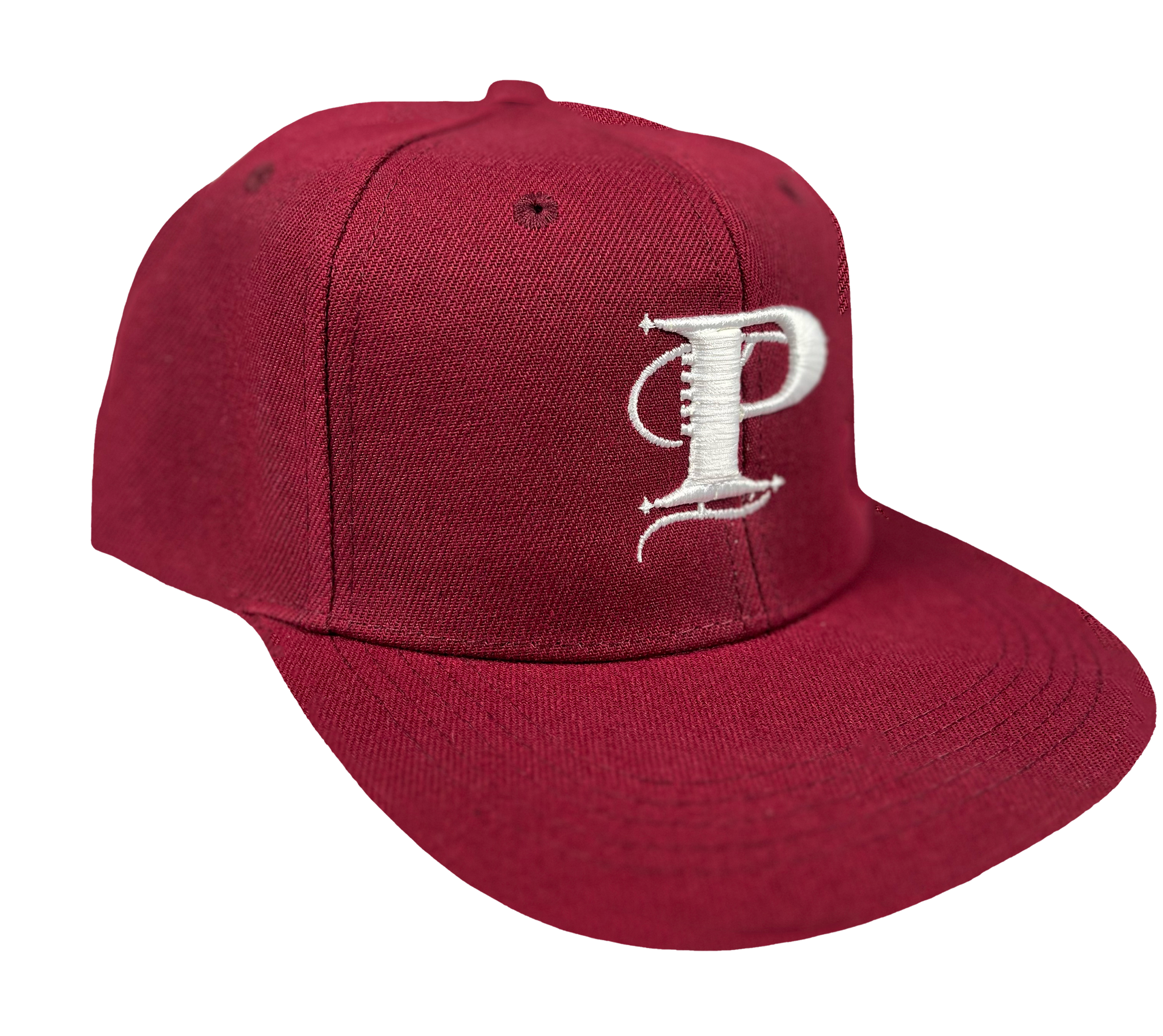 P Monogram Snapback (Wine)