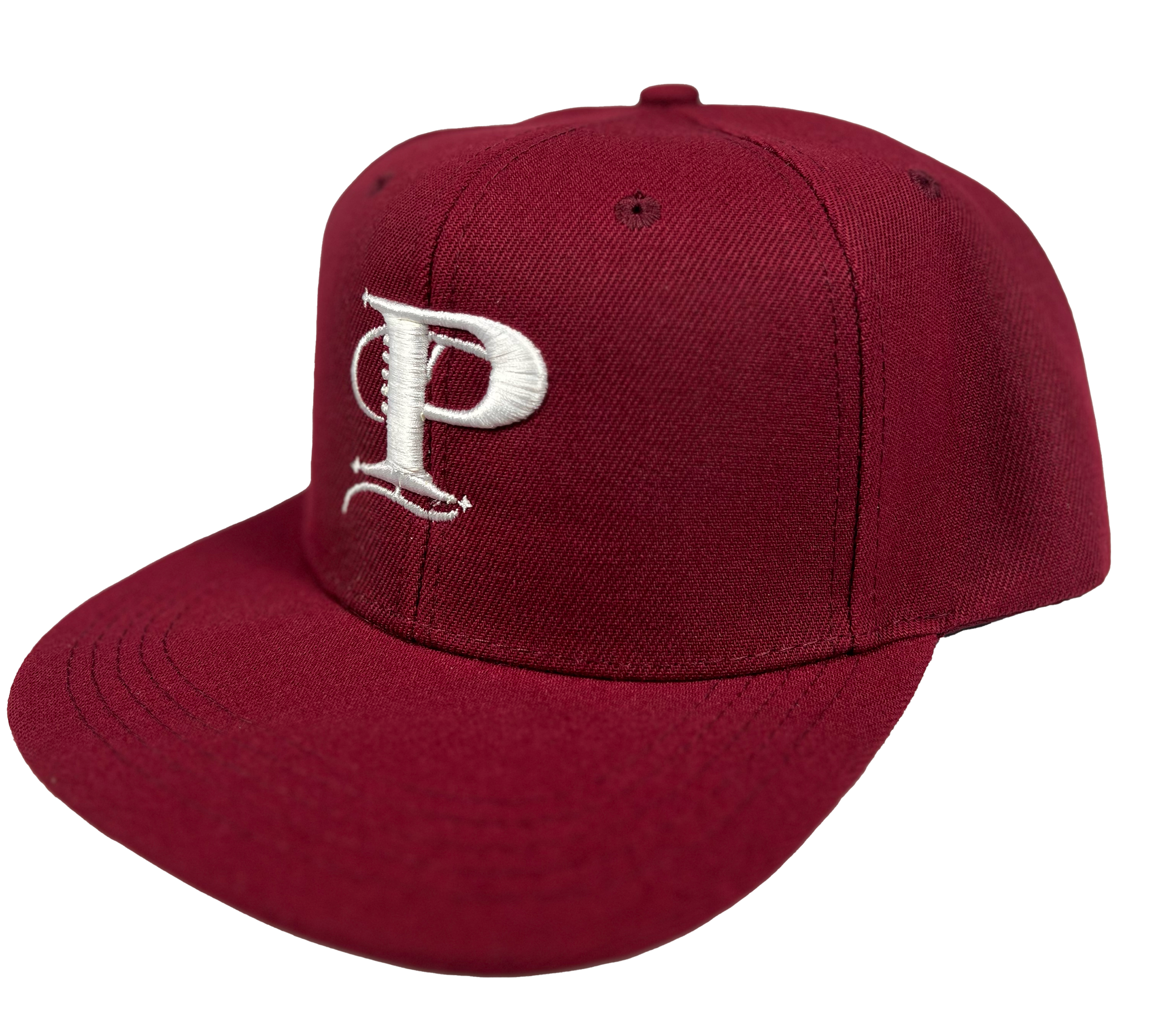 P Monogram Snapback (Wine)