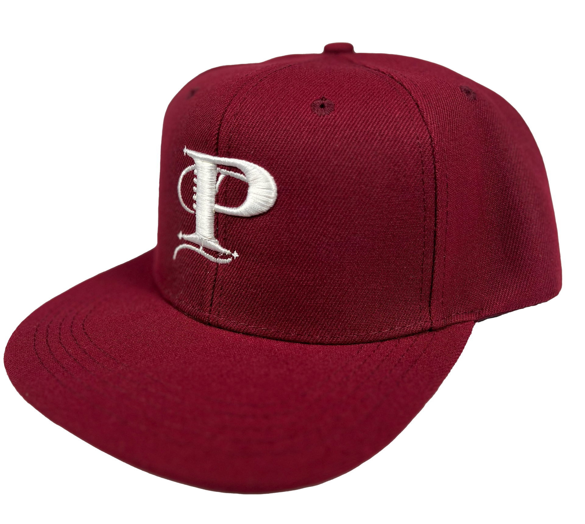P Monogram Snapback (Wine)