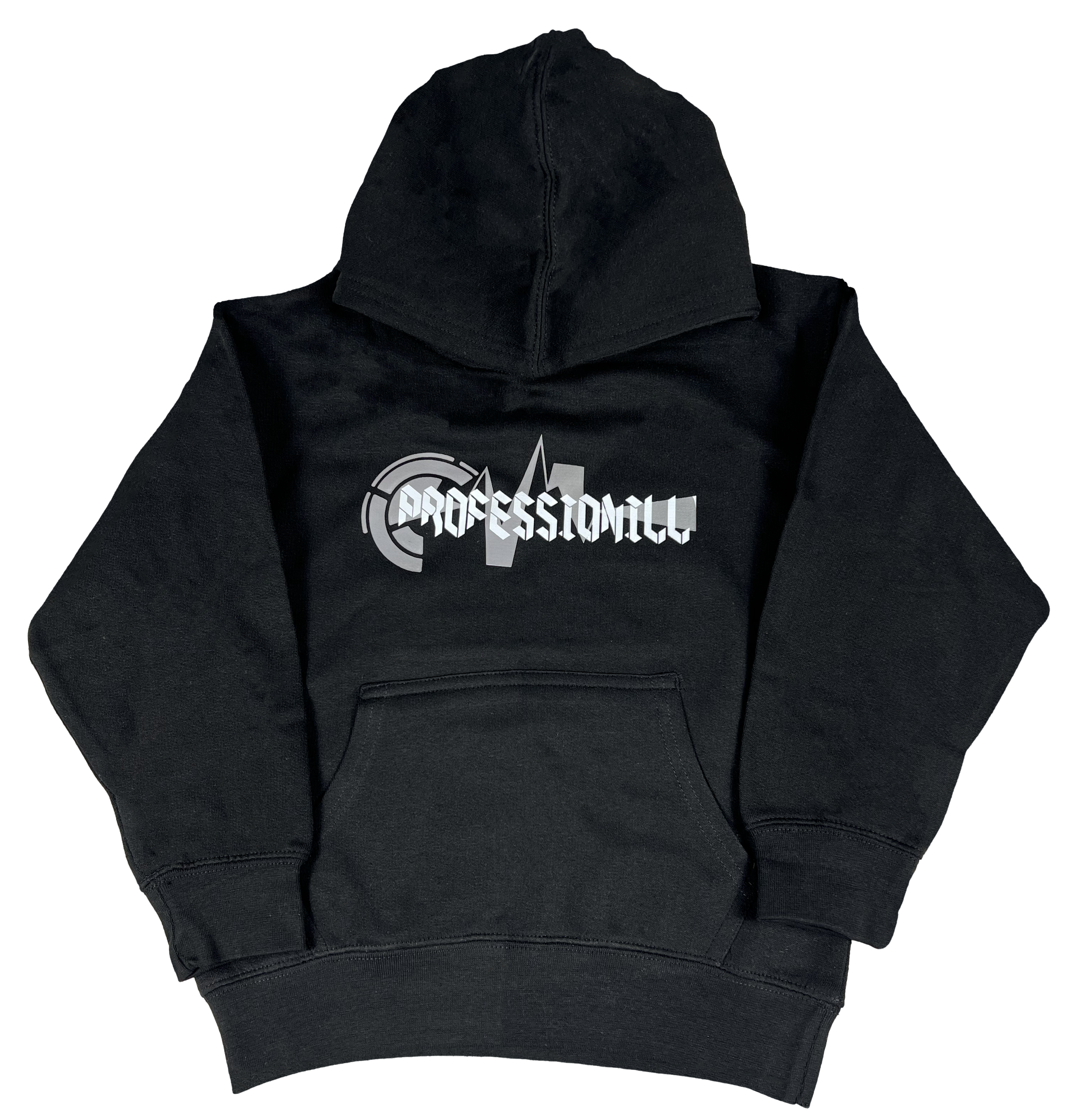 Professionill Statik Youth Pullover Hoodie (BLK,GRY,WHT)