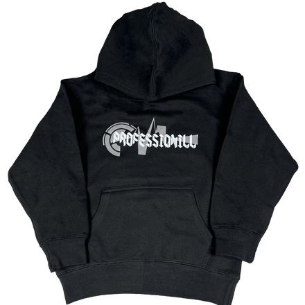 Professionill Statik Youth Pullover Hoodie (BLK,GRY,WHT)