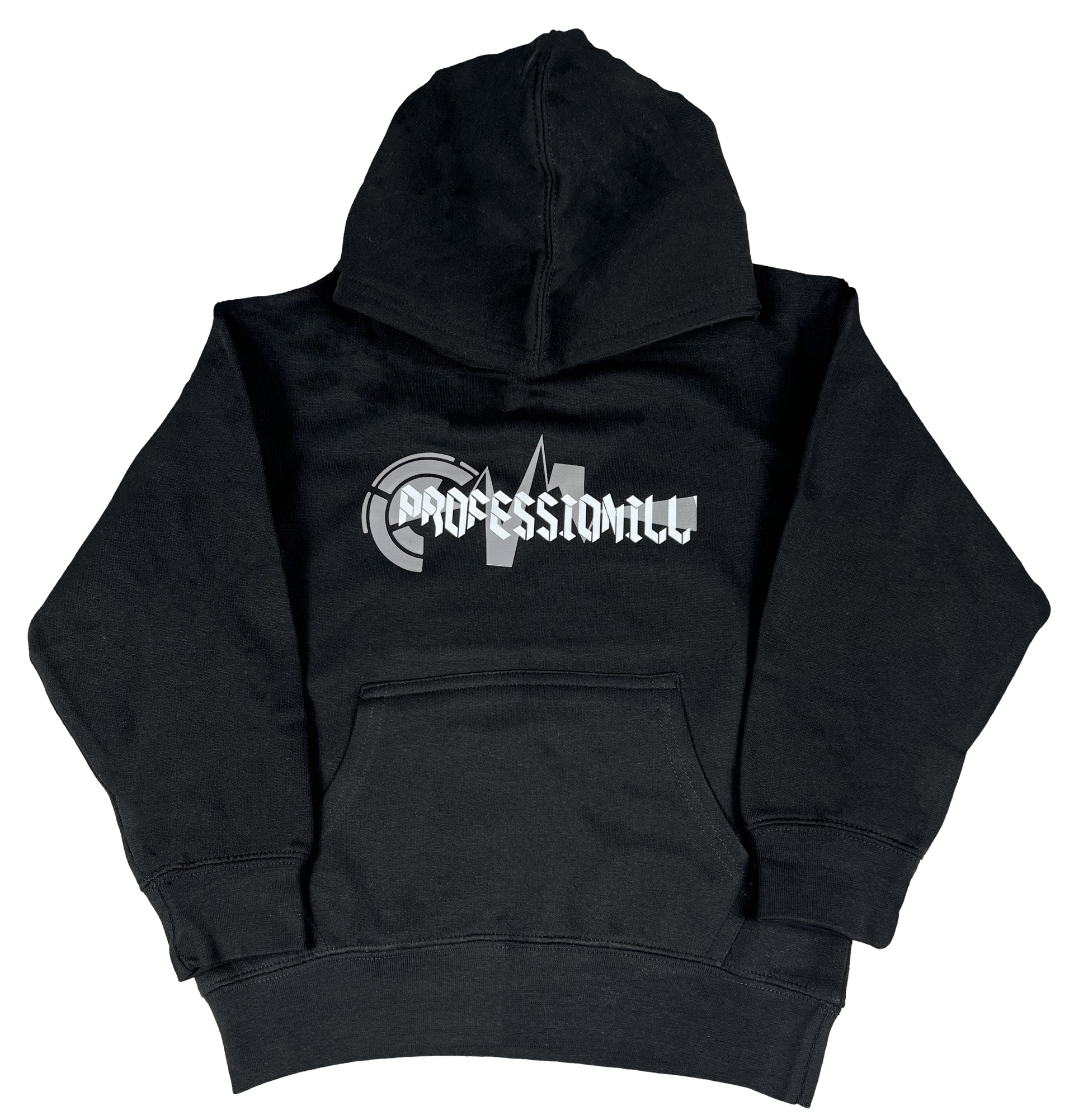 Professionill Statik Youth Pullover Hoodie (BLK,GRY,WHT)