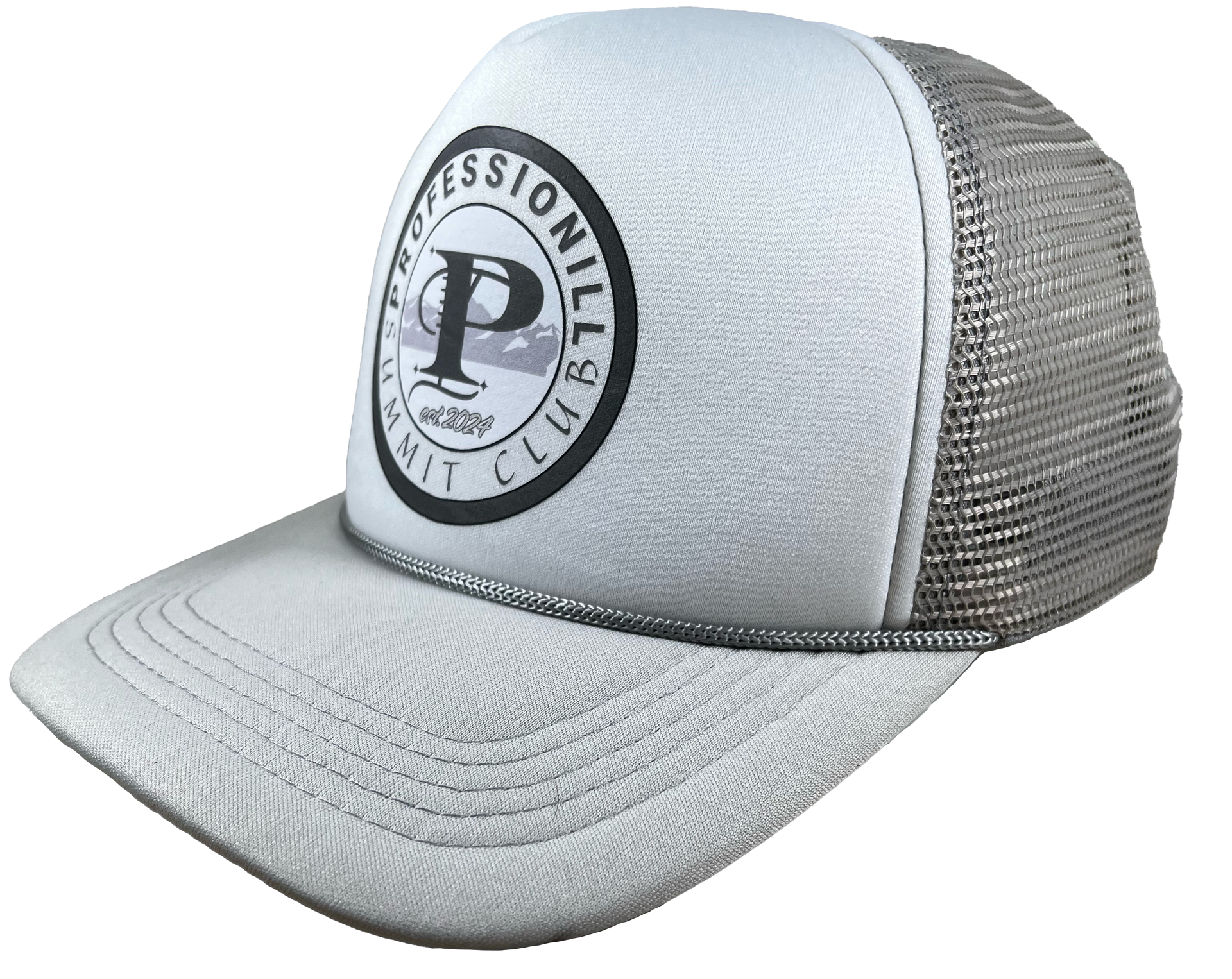 Pro Summit Club Two Tone Trucker (LT GRY/WHT)