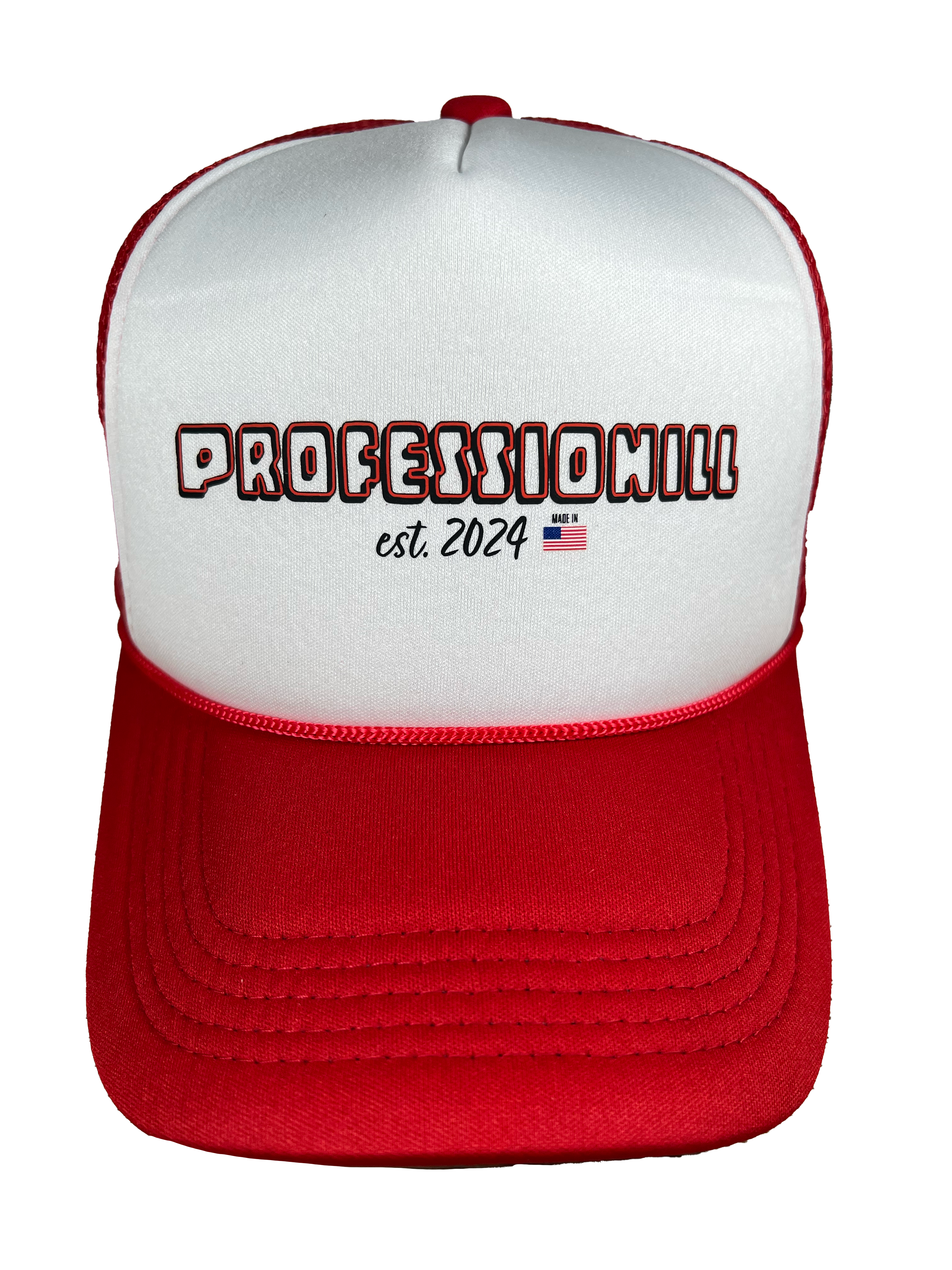 Professionill USA Trucker (RED/WHT)