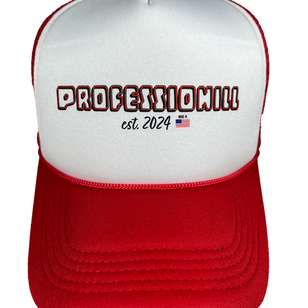 Professionill USA Trucker (RED/WHT)