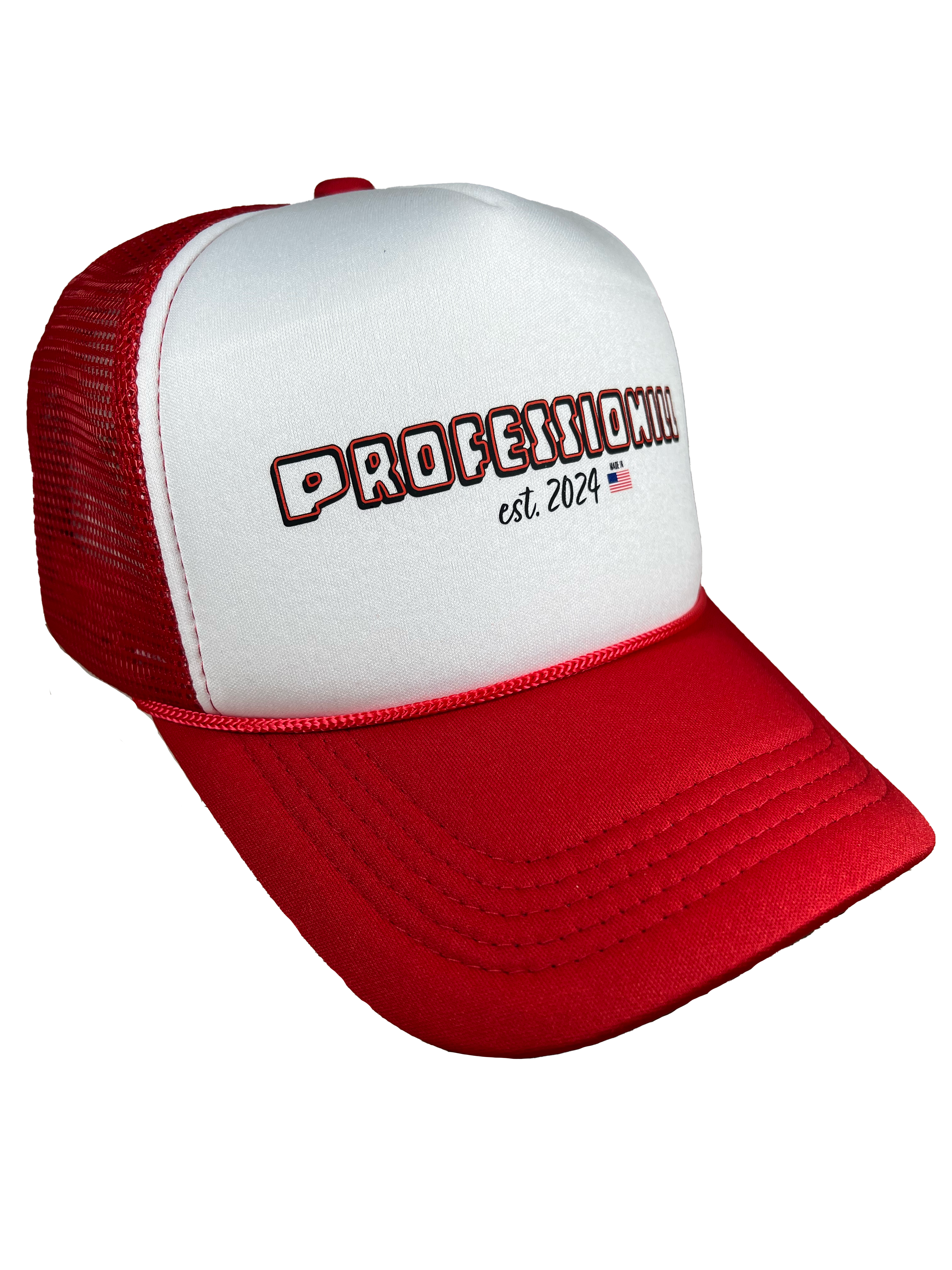 Professionill USA Trucker (RED/WHT)