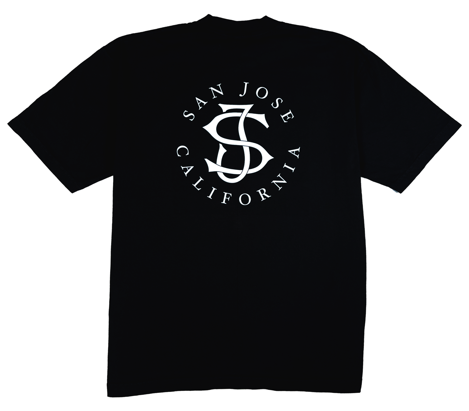 SJ California Adult Tee (High Ribbed Collar)