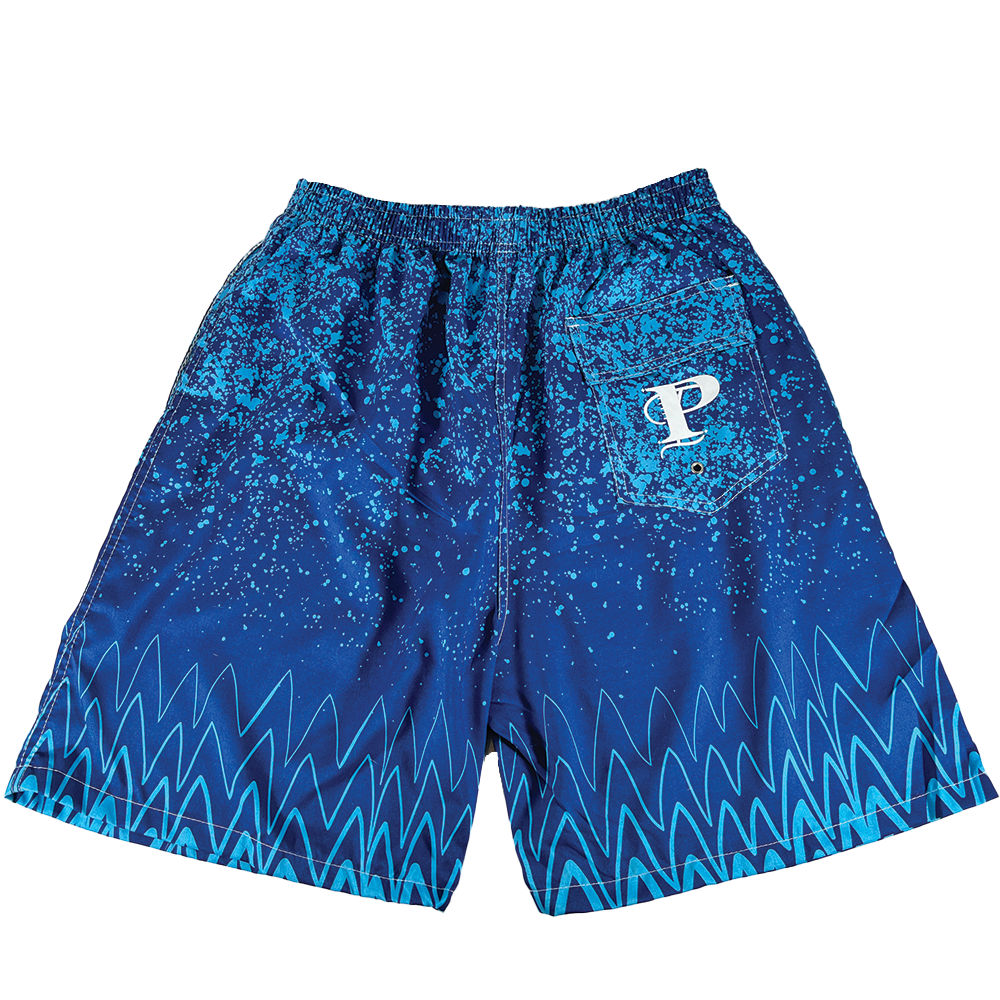 Blue Wave Swim Shorts (BLU)