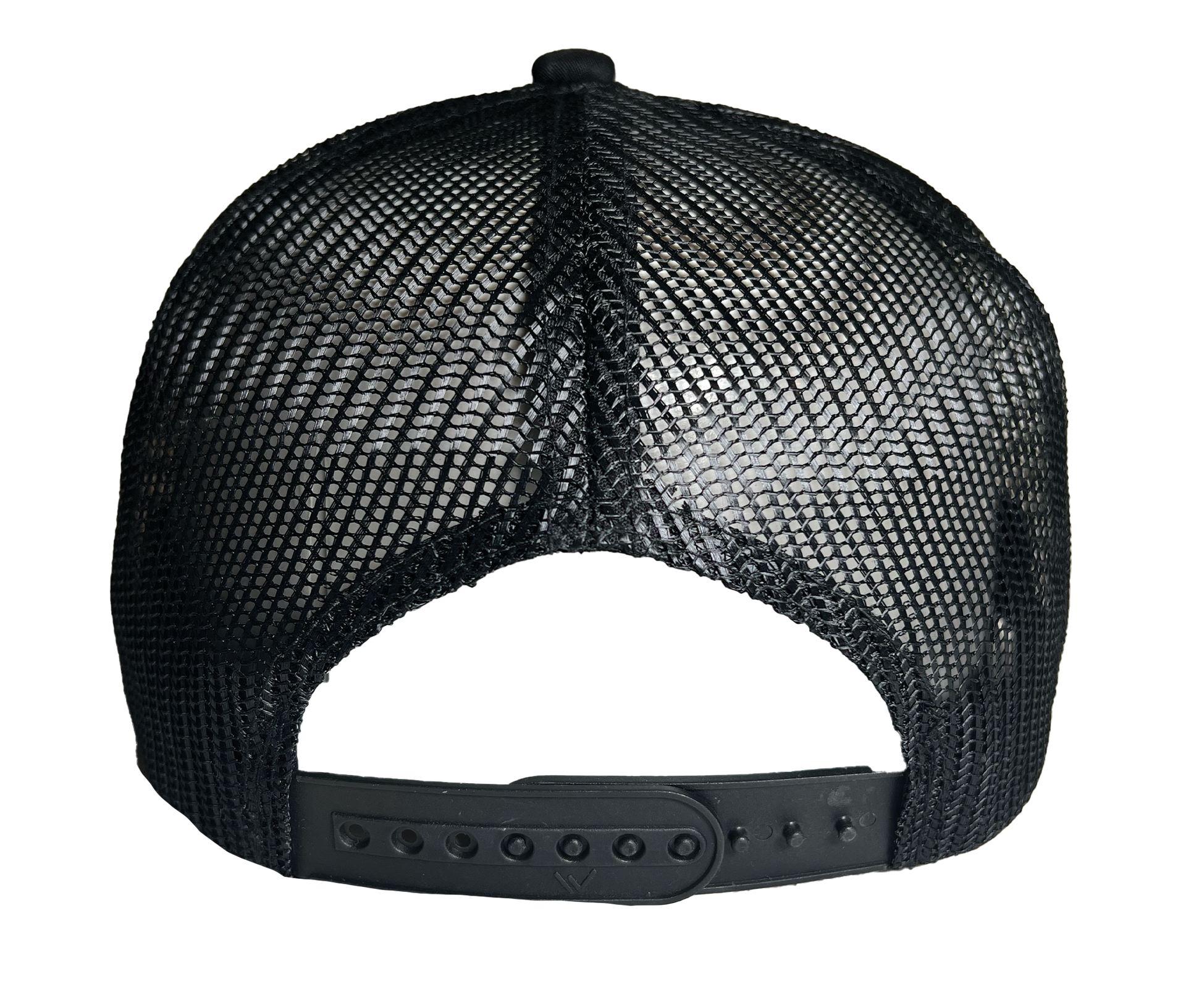 Typeface Adult 7 Panel Trucker Hat