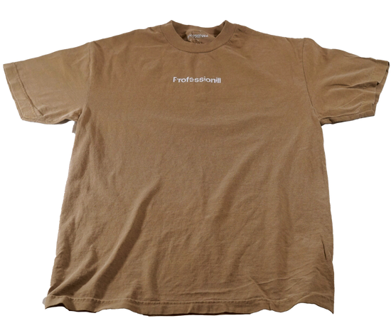 Professionill Typeface Adult Tee (Wide Ribbed Collar)