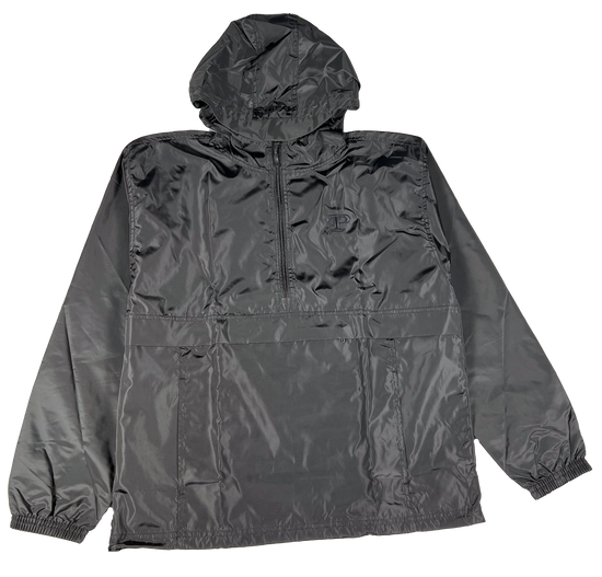 Monogram Adult Windbreaker (BLK/BLK)