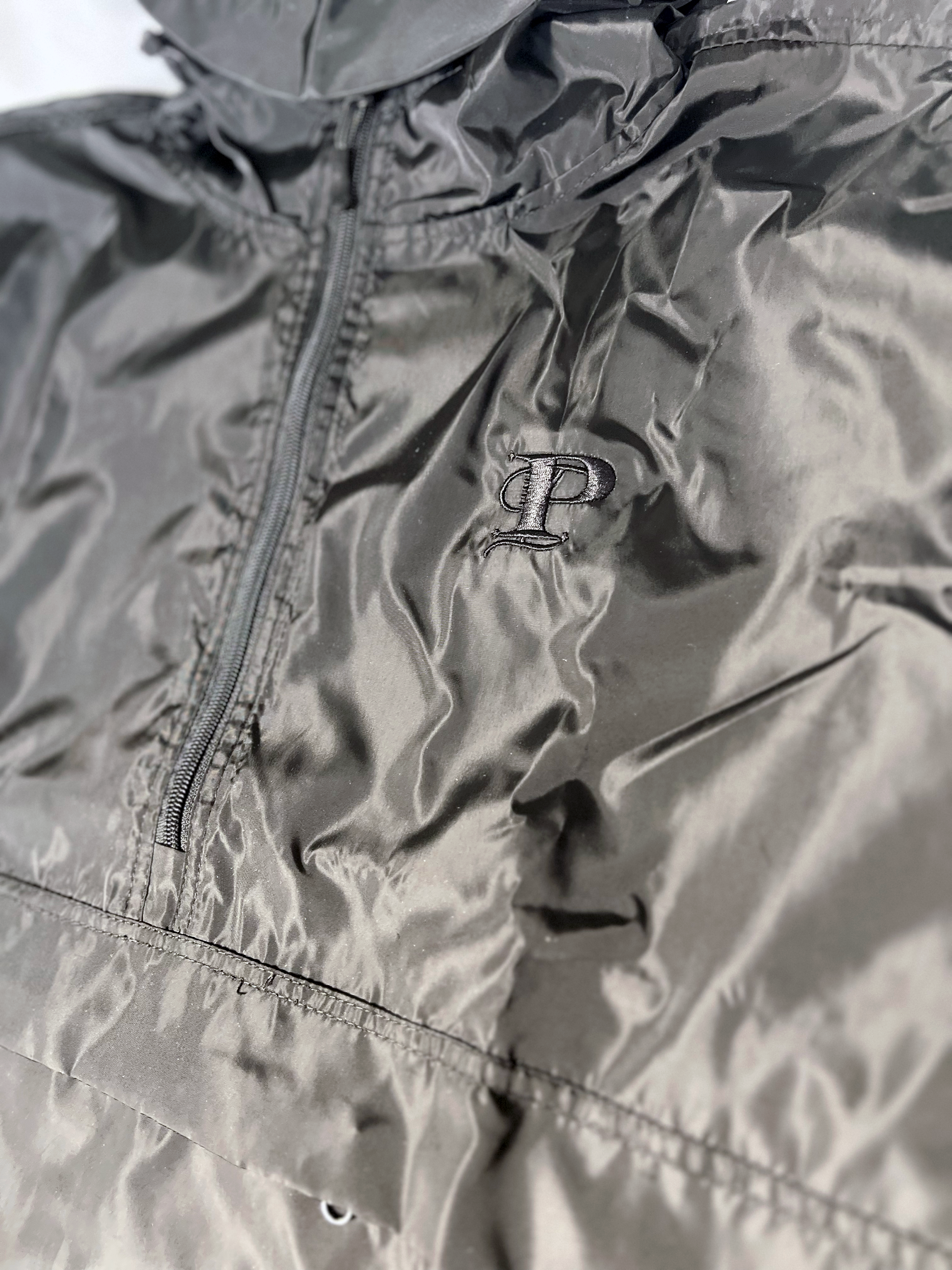 Monogram Adult Windbreaker (BLK/BLK)